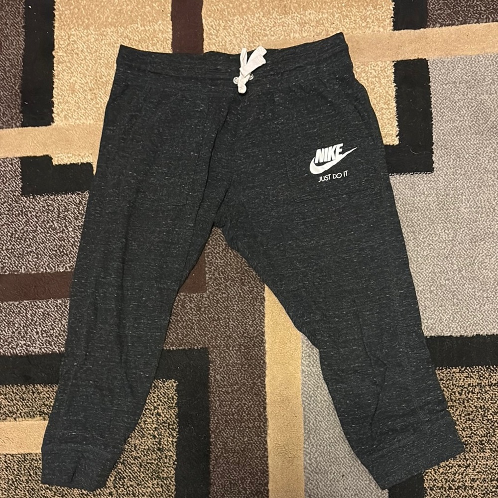 Kids Large Nike Black Sweatpants Joggers